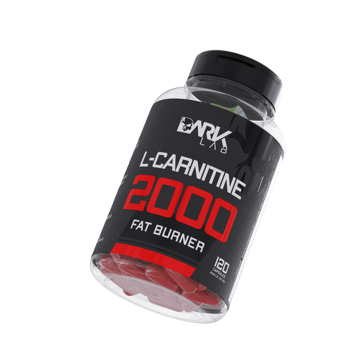 L-carnitina 2000mg 120 Cápsulas