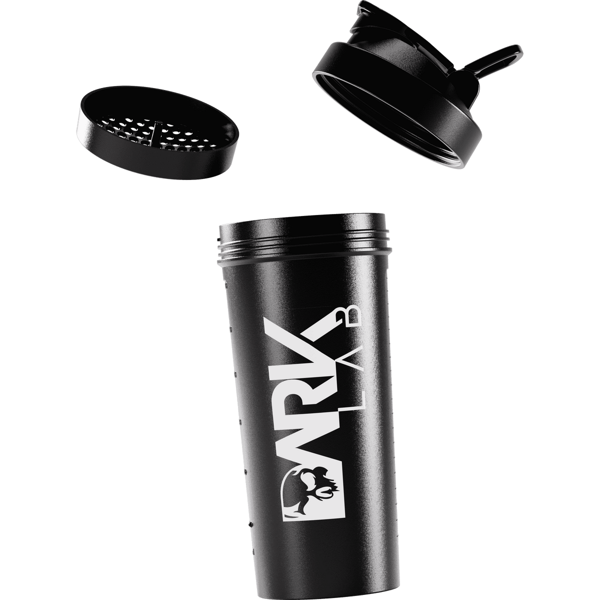 Coqueteleira Shaker Caveira Preta 700ml com Rede