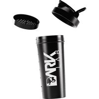 Coqueteleira Shaker Caveira Preta 700ml com Rede