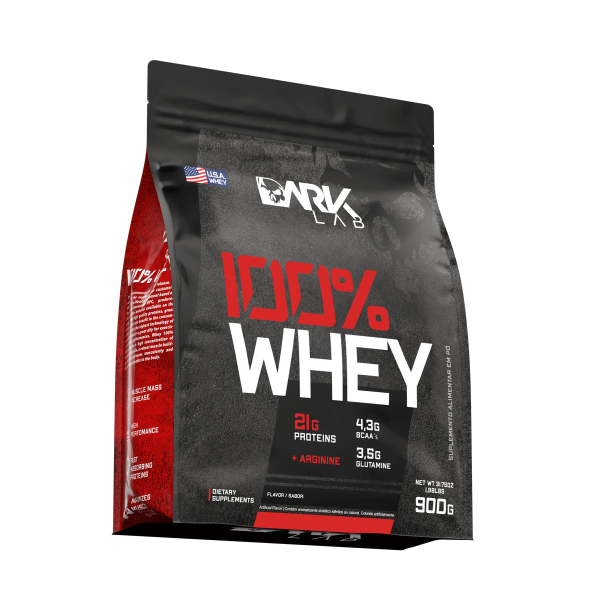 100% Whey Protein Refil 900g