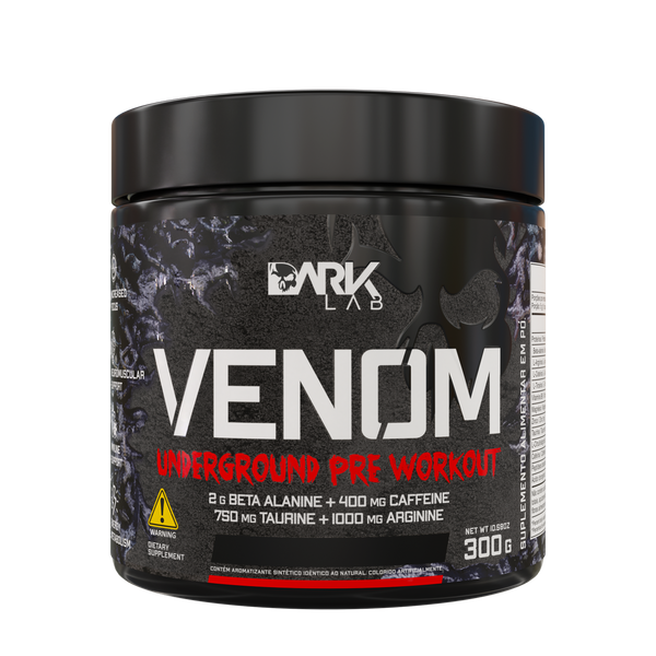 Pré-Treino Venom Underground Pre Workout 300g