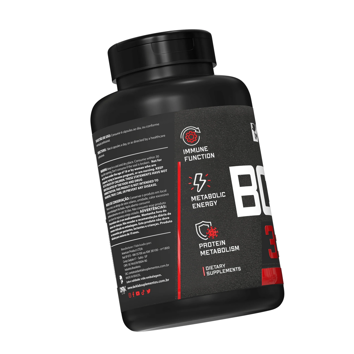 BCAA 3:1:1 60 Cápsulas