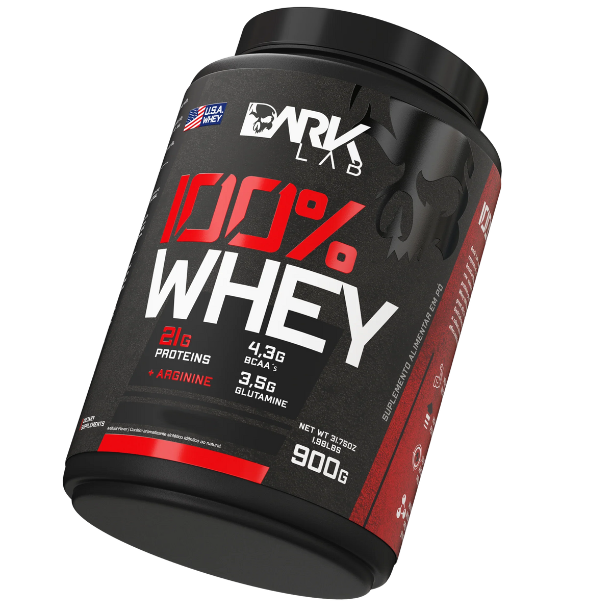 100% Whey Protein Pote 900g