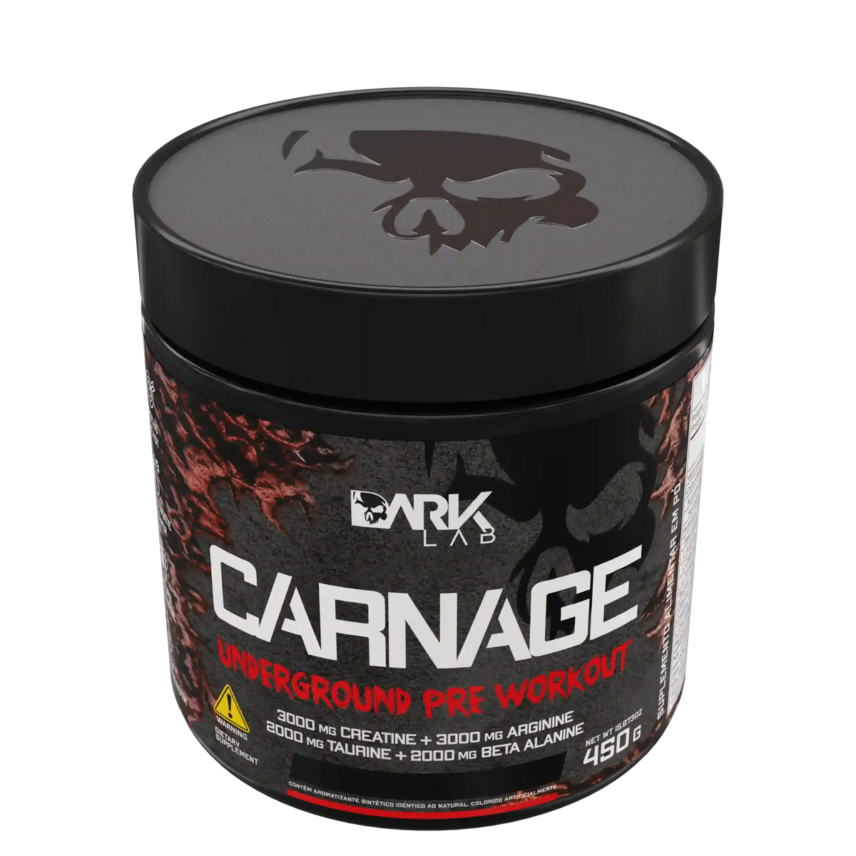 Carnage Underground Pre Workout 450g