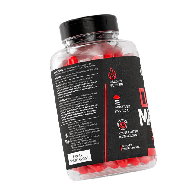 Termogênico Dark Mamba 60 cápsulas