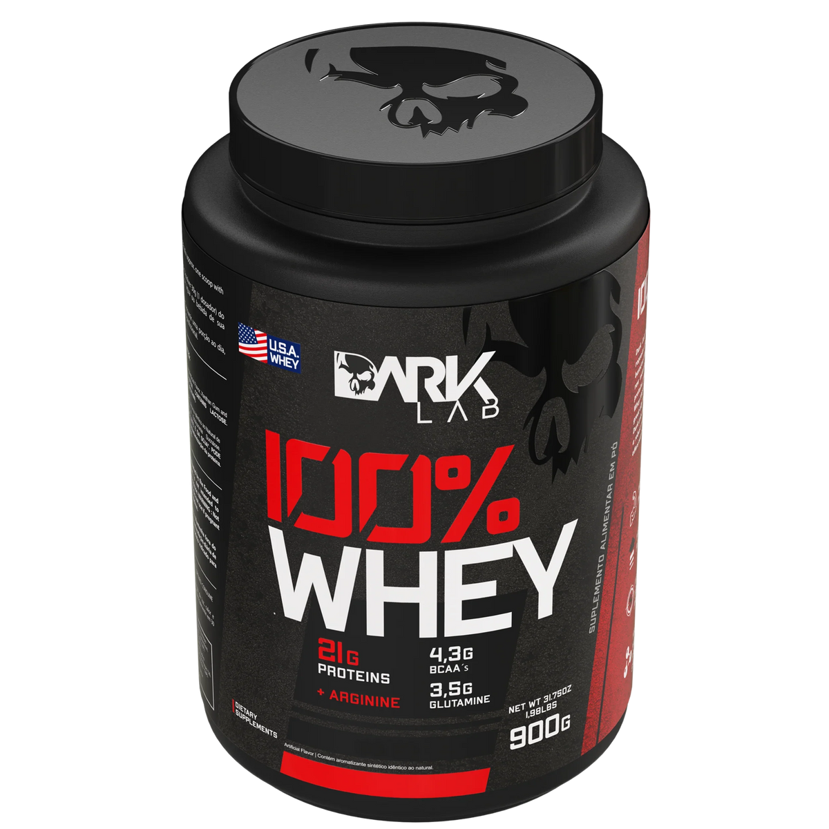 100% Whey Protein Pote 900g