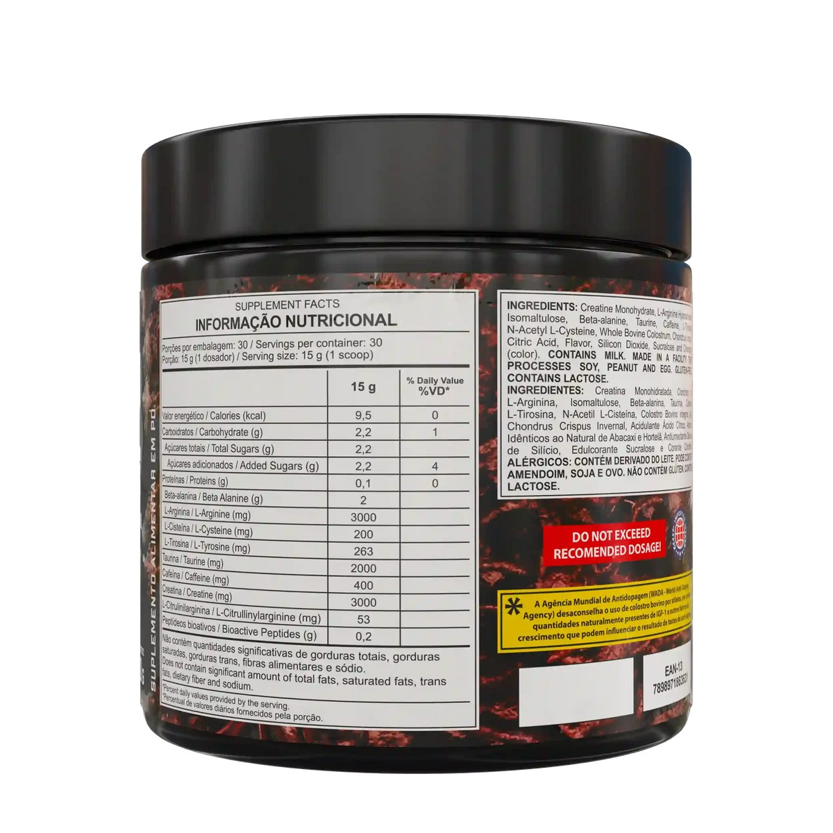 Carnage Underground Pre Workout 450g