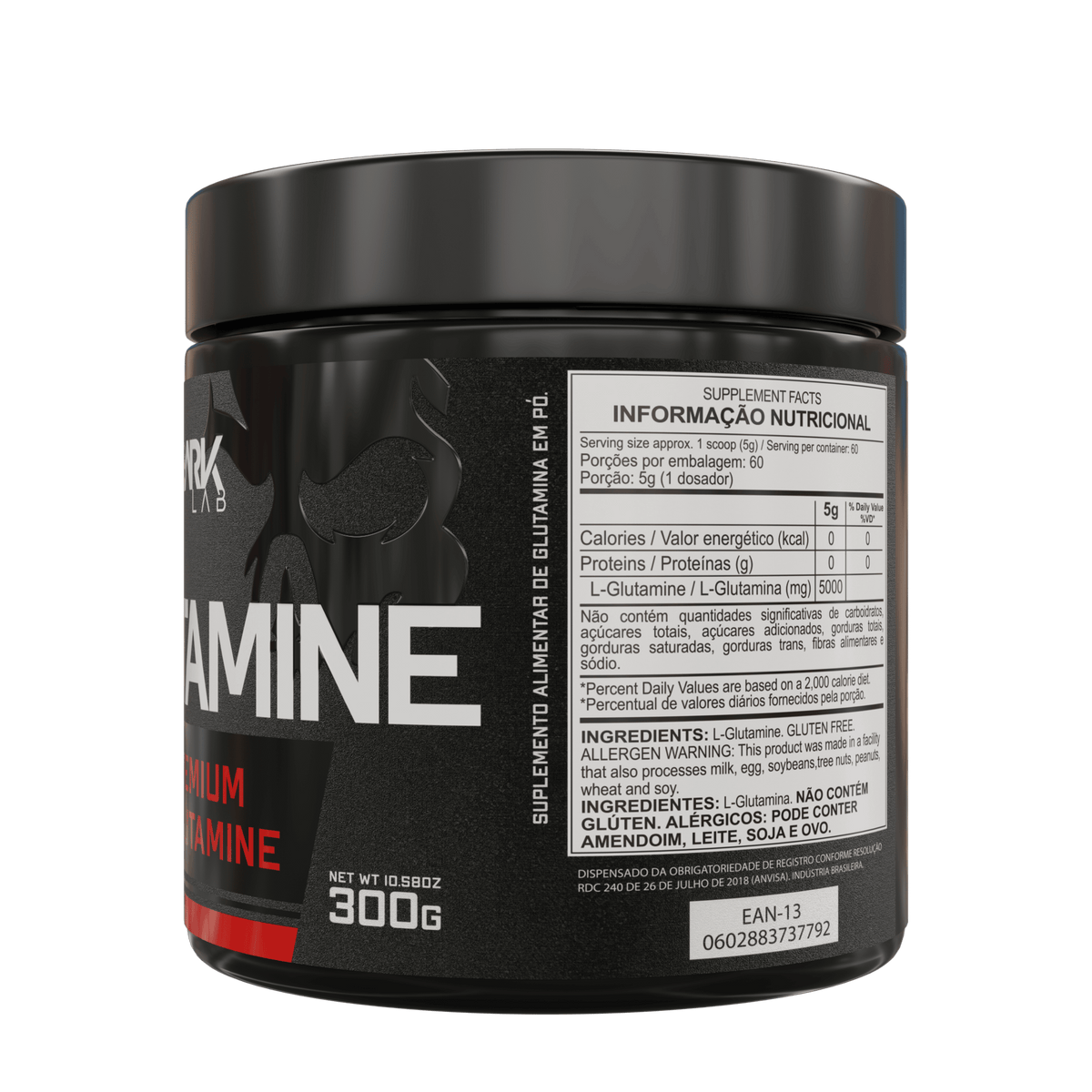 Kit 3x L-Glutamine 300g