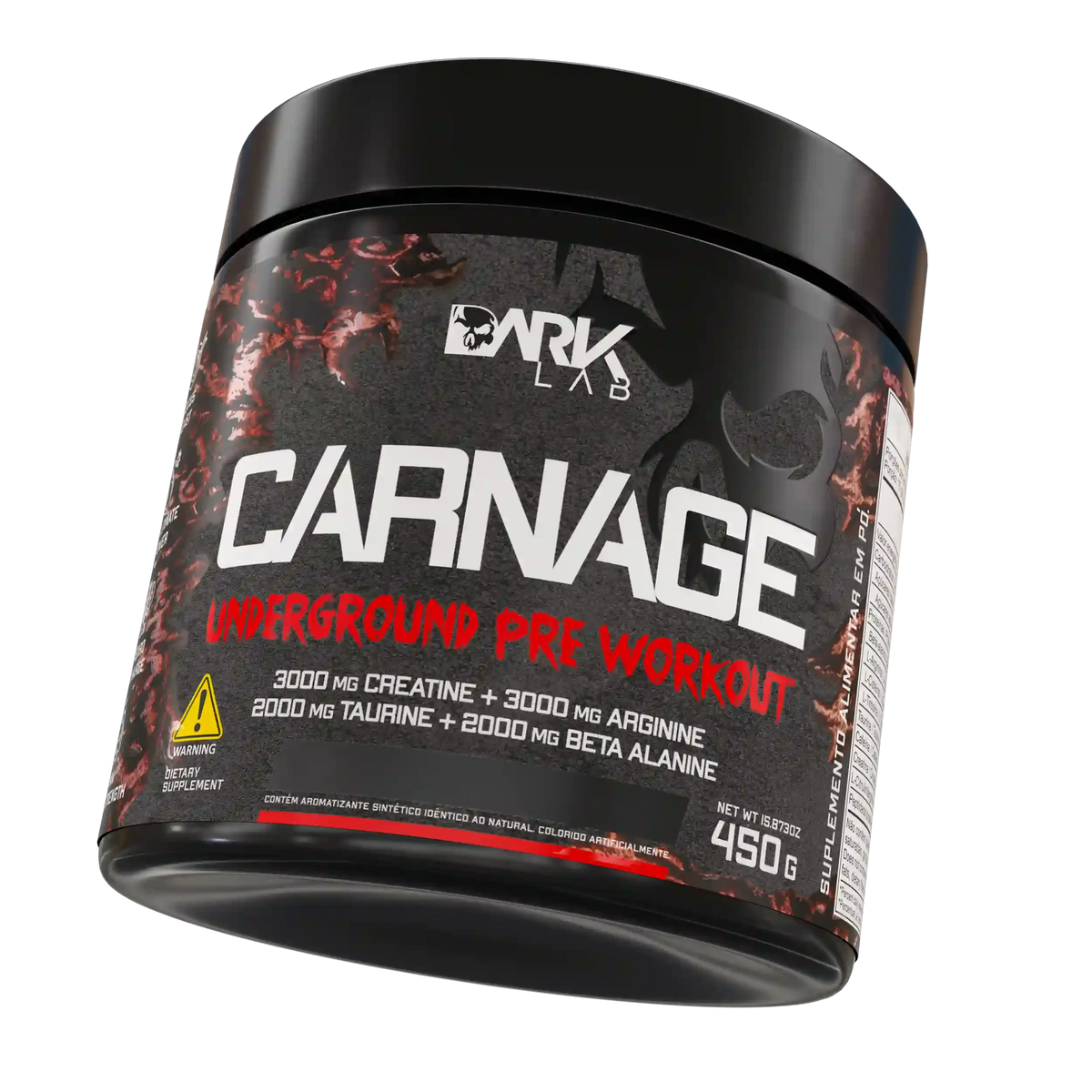 Carnage Underground Pre Workout 450g