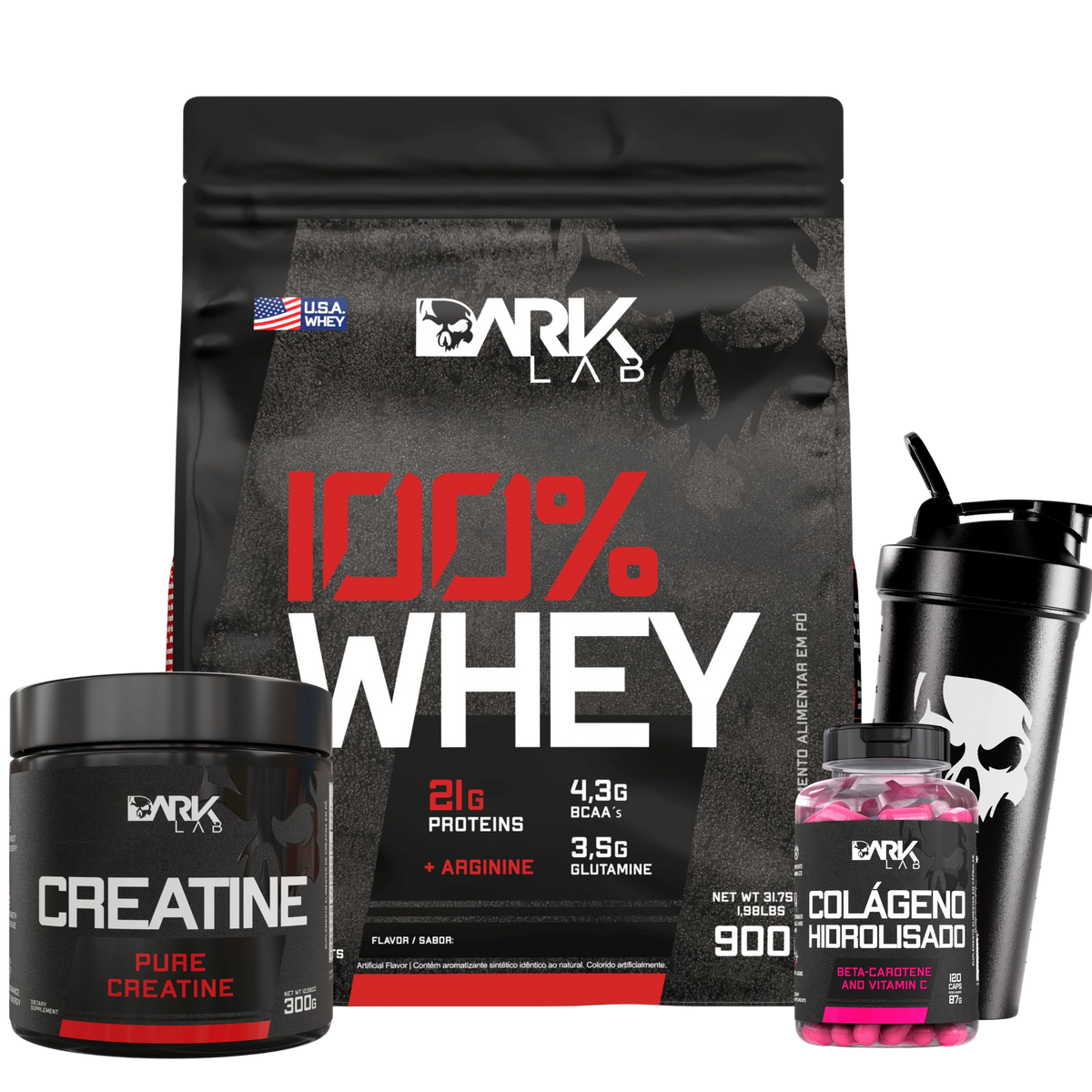 Kit Saúde e Beleza Feminina | Saúde, Creatina e Whey