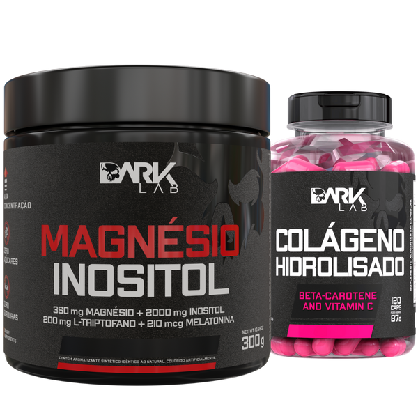 Kit Magnésio Inositol + Colágeno
