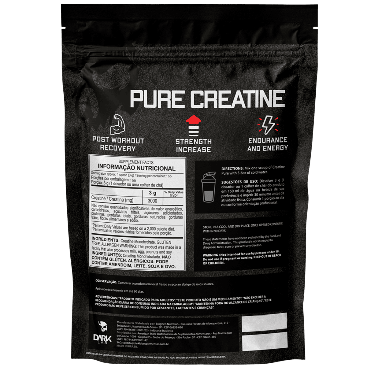 Creatina 500g