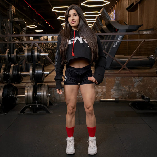 Moletom Cropped Feminino - Dark